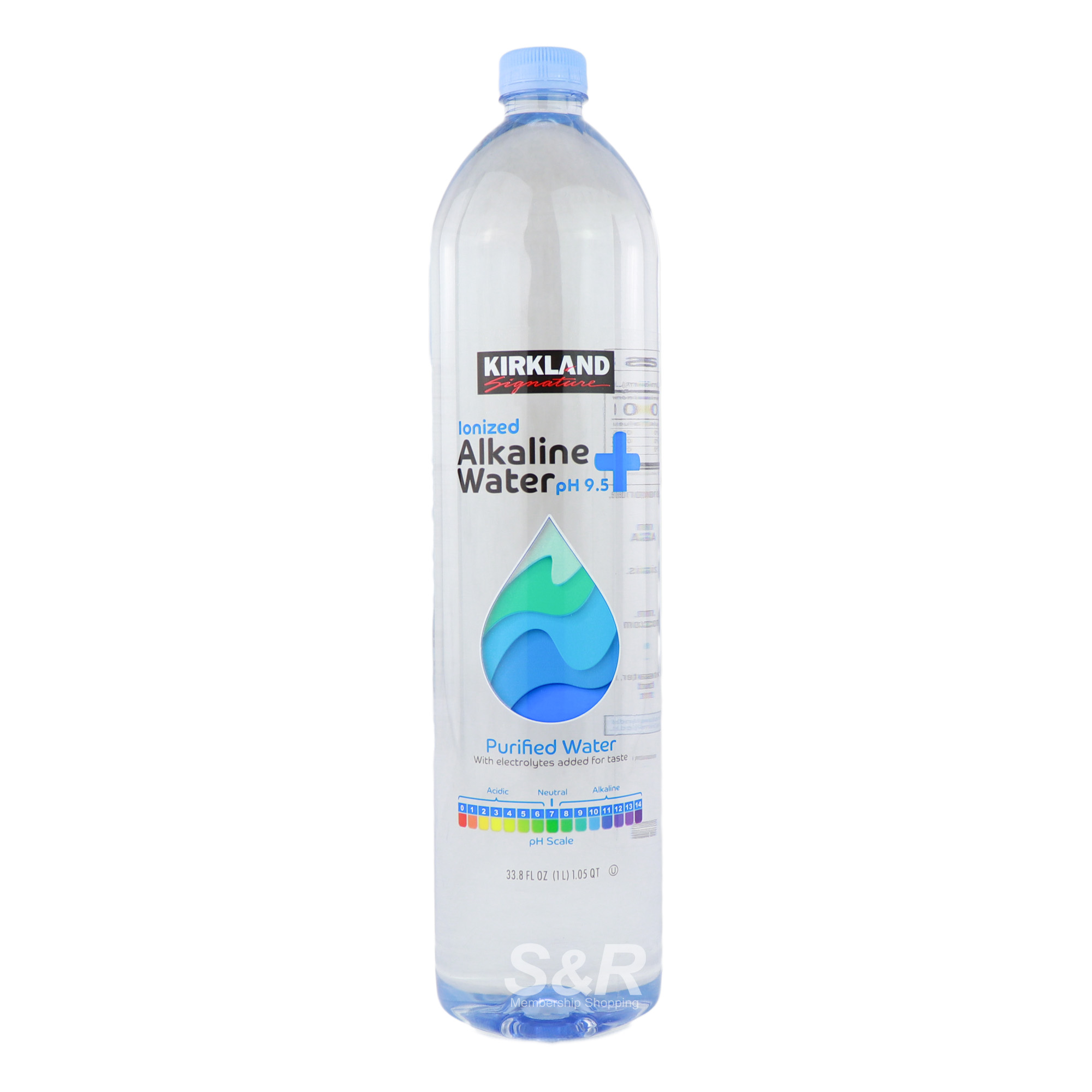 Kirkland Signature Ionized Alkaline Water pH 9.5 1L